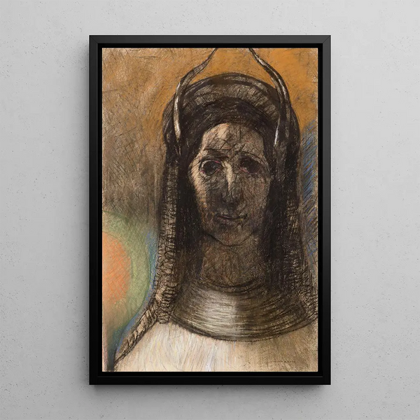 Odilon Redon - Figure cornue.webp