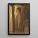 Figure devant un arbre - Odilon Redon — ingelijst kunstwerk aan de muur