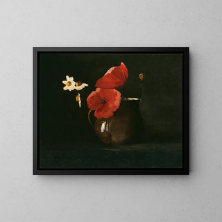 Odilon Redon - Flowers Poppies and Daisies.webp