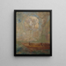 La Barque - Odilon Redon — ingelijst kunstwerk aan de muur