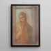 La Souffrance - Odilon Redon — ingelijst kunstwerk aan de muur