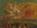 De strijdwagen van Apollo en de draak - Odilon Redon — weergave van het kunstwerk