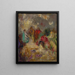 De Christus en zijn discipelen - Odilon Redon — ingelijst kunstwerk aan de muur