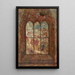 Le Vitrail - Odilon Redon — ingelijst kunstwerk aan de muur