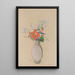 Bloemenvaas - Odilon Redon — ingelijst kunstwerk aan de muur