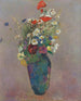 Bloemenvaas Visie - Odilon Redon — weergave van het kunstwerk