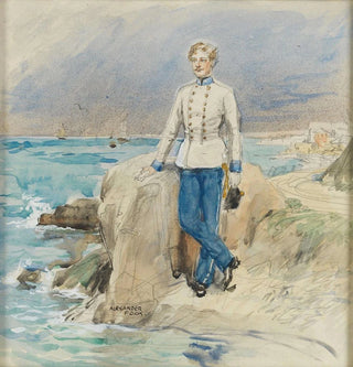 Officier autrichien à l'Adriatique - Alexander Pock
