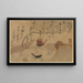 Zesde maand - Ogata Kenzan — ingelijst kunstwerk aan de muur