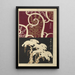 Sketchbook and manga Painting Pl17 - Ogino Issui — framed artwork on a wall