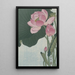 Lotus Flowers in Bloom - Ohara Koson — framed artwork on a wall