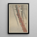 Red Ivy - Ohara Koson — framed artwork on a wall