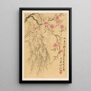 Okada Hank - Peach Blossoms and Willows.webp