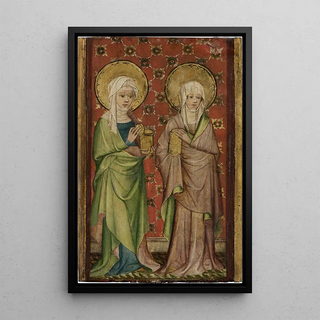 Older Master of the Aachen Wardrobe Doors - Two out of three Marys at the Sepulchre.webp