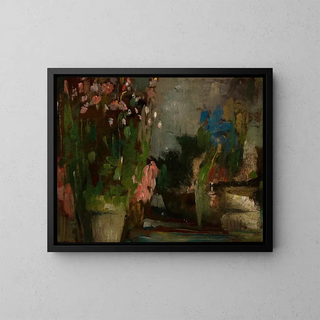 Olga Boznanska - Flowers on a Terrace.webp