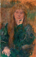 Natalie Barney - Olga Boznańska — weergave van het kunstwerk