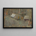 Place des Ternes in Paris - Olga Boznańska — framed artwork on a wall