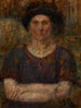Portrait of Mrs. Bankiewicz - Olga Boznańska — artwork view