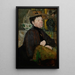 Portrait de Mme Getter - Olga Boznańska — ingelijst kunstwerk aan de muur