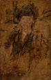 Esquisse de portrait d'une femme avec un chapeau - Olga Boznańska — weergave van het kunstwerk