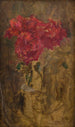 Studie van bloemen - Olga Boznańska — weergave van het kunstwerk