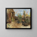 Boerderijtuin - Olga Wisinger-Florian — ingelijst kunstwerk aan de muur