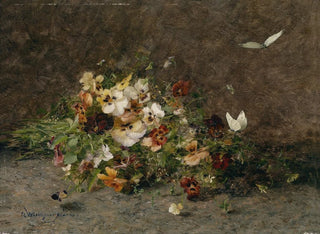 Olga WisingerFlorian - Stiefmtterchen und Schmetterlinge.webp