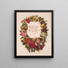 Crown No.8 - Olive E. Whitney — framed artwork on a wall