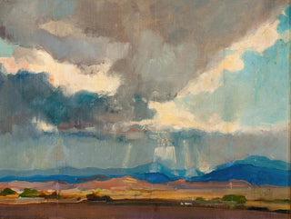 Oliver Dennett Grover - Storm over a Western Landscape.webp