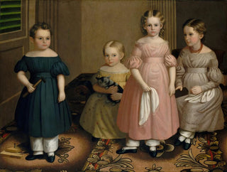 De kinderen Alling - Oliver Tarbell Eddy — weergave van het kunstwerk