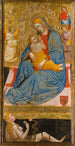 La Vierge de l'humilité avec la Tentation d'Ève - Olivuccio di Ciccarello — weergave van het kunstwerk