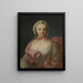 Fredrika Wrangel de Lindeberg - Olof Arenius — ingelijst kunstwerk aan de muur