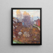 Landscape Painting - Olof Sager-Nelson — framed artwork on a wall