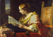 Sint Catharina van Alexandrië - Onorio Marinari — weergave van het kunstwerk