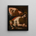 Hier is de man - Orazio de Ferrari — ingelijst kunstwerk aan de muur