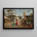 La diseuse de bonne aventure - Oreste Cortazzo — ingelijst kunstwerk aan de muur