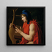 van Orpheus en Eurydice's graf - Johann Peter Krafft — ingelijst kunstwerk aan de muur