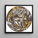 van Orpheus en Eurydice verenigd - Sir Edward Coley Burne-Jones — wandpresentatie van het kunstwerk