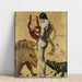 Reproductie van het schilderij Orpheus en de dieren - Franz von Stuck