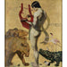 Reproductie van het schilderij Orpheus en de dieren - Franz von Stuck
