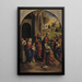 L'Adoratie der Koningen - Ortolano — ingelijst kunstwerk aan de muur