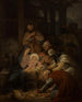 L'Aanbidding der Wijzen - Oscar Pierre Mathieu — weergave van het kunstwerk