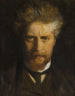 Self-portrait Painting - Oscar Björck — artwork view