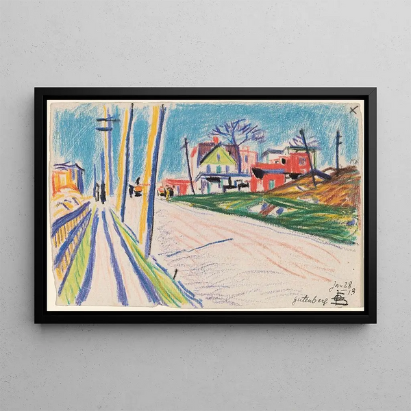 Oscar Bluemner - Street in the Bronx.webp