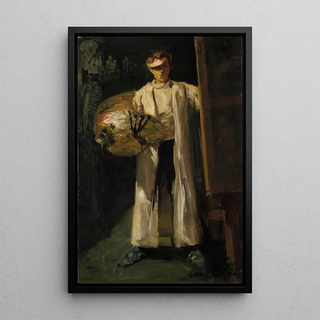 Oscar Parviainen - SelfPortrait In Electric Light.webp