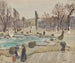 Winter in Schönbrunn - Oskar Laske — weergave van het kunstwerk