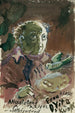 Autoportrait - Oskar Laske — weergave van het kunstwerk