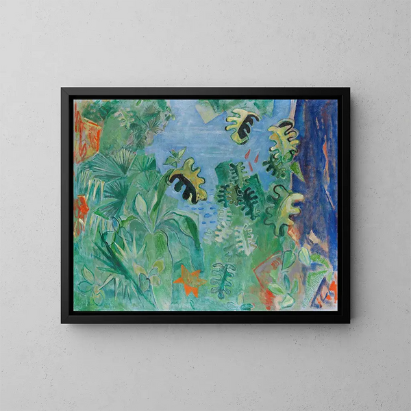 Symfonie in G - Oskar Moll — ingelijst kunstwerk aan de muur