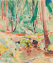 Waldbach II - Oskar Moll — artwork view