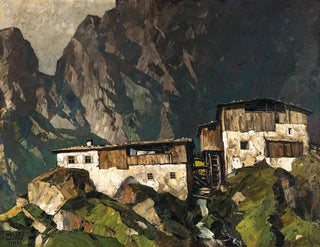Oskar Mulley - Farmhouse with mill.webp