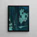 Mondnacht - Oskar Mulley — framed artwork on a wall